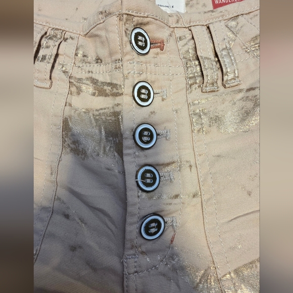 Anthropologie ($198) Pilcro “The Wanderer” Metallic Utility Pants - Picture 5 of 11